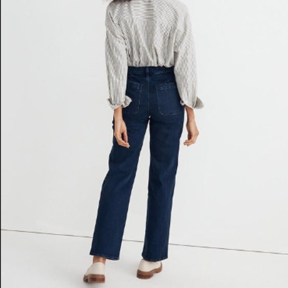 Madewell The Perfect Vintage Wide-Leg Jean in Bradley Wash: Retro Edition - Picture 6 of 6